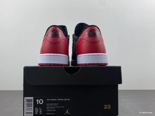 Bred Retro 705329-001 Low 1 Air Jordan 0722